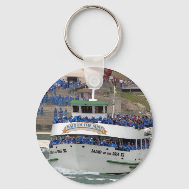 Maid of the Mist Boat - Niagara Falls Keychain (Front)