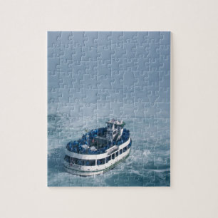 Maid of the Mist Close Up Niagara Falls, Canada Jigsaw Puzzle