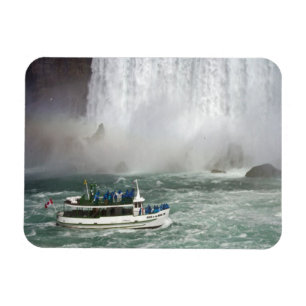 Maid Of The Mist Entering The Falls Magnet