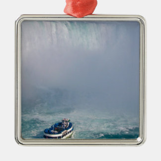 Maid of the Mist Rainbow Niagara Falls, Canada Metal Ornament