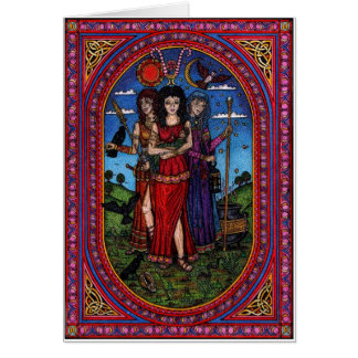 maid to crone, the Morr'igan, Isis and Hecate rb