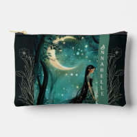 Maiden dans le petit sac d'accessoires au clair de