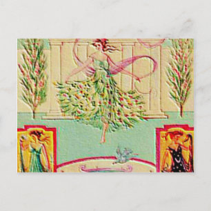 Maiden Goddess Athena Postcard