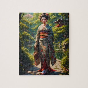 Maiden of the Green Garden Jigsaw Puzzle