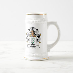 Maier Family Crest Beer Stein