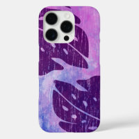 Maikai Hawaiian Monstera Leaf Tie-Dye Blend Violet