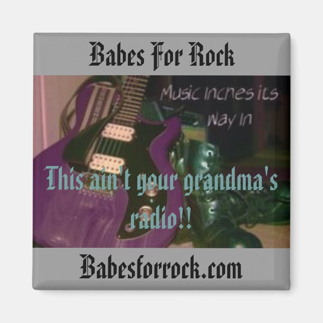 mail, Babes For Rock, Babesforrock.com, This ai... Magnet (Front)