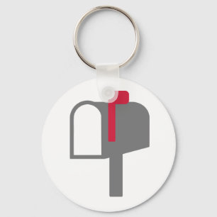 Mail box letter keychain