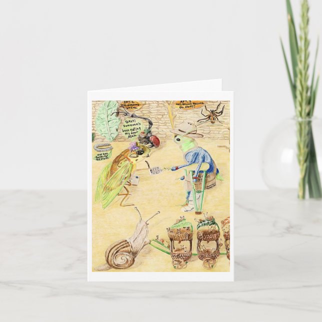 Mail Delivery  Thank You Card (Front)