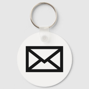 mail envelope keychain