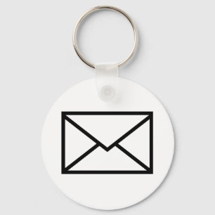 mail envelope keychain