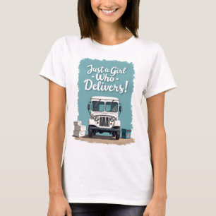 Mail Lady - Just a Girl Who Delivers!  T-Shirt
