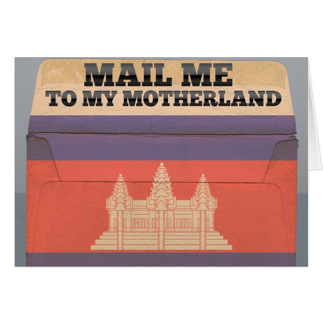 Mail me to Cambodia (Front Horizontal)