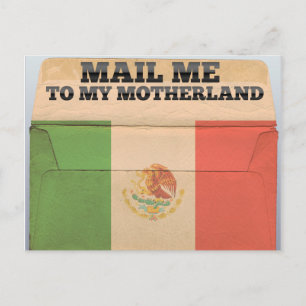 Mail me to Mexico Postcard