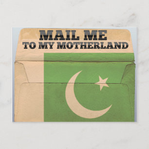 Mail me to Pakistan Postcard