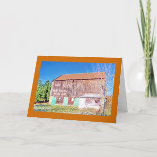 Mail Pouch barn on the National Pike Card