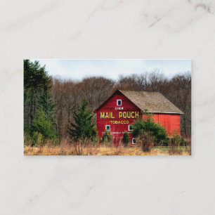 Mail Pouch Rural Barn Business Card