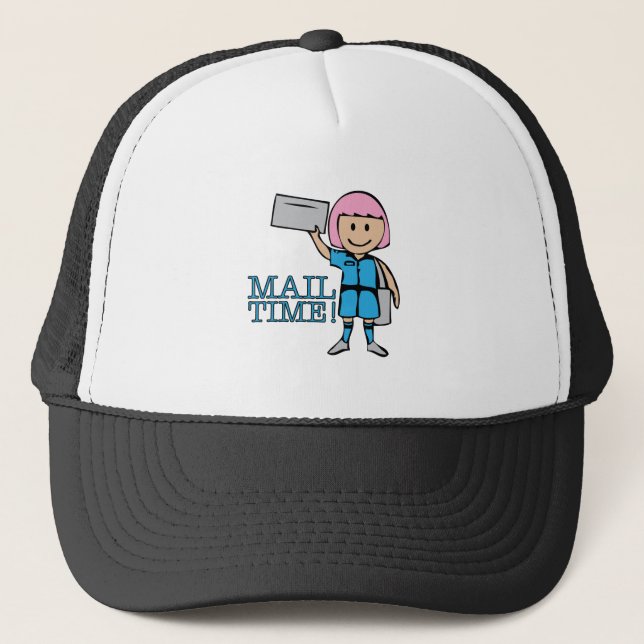 Mail Time Trucker Hat (Front)