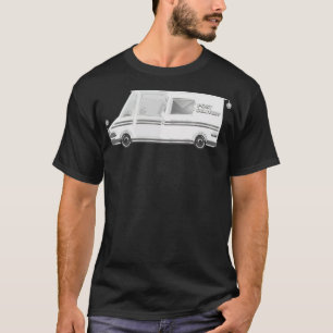 Mail Truck Funny Retro Design for a Retired Postal T-Shirt
