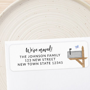 Mailbox Butterfly Return Address
