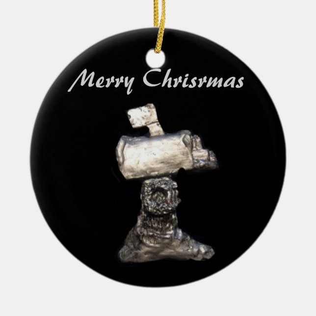 MAILBOX  COLLECTOR ORNAMENT (Front)