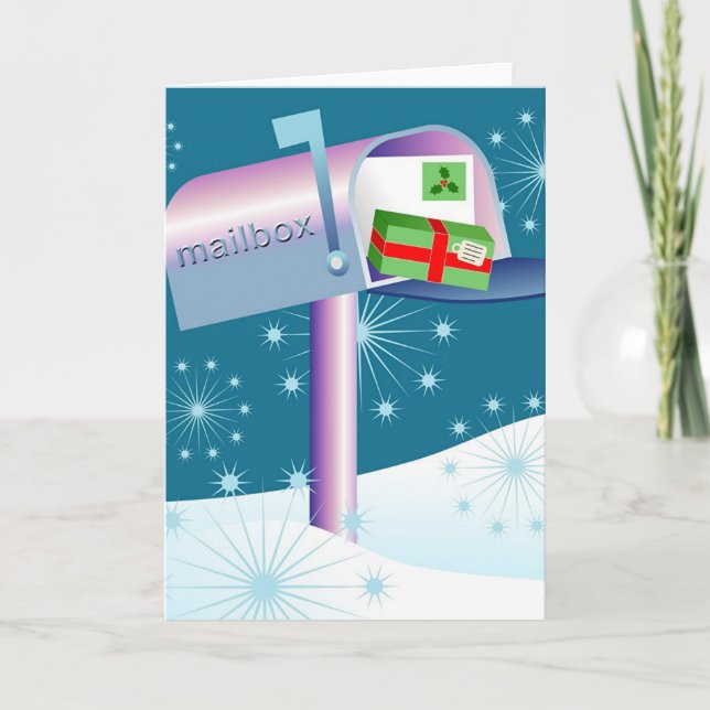 Mailbox Holiday Card (Front)