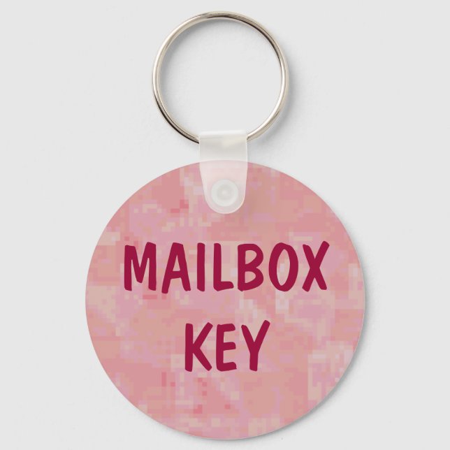 Mailbox Key Keychain (Front)