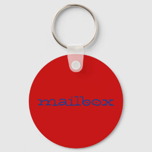 mailbox key keychain
