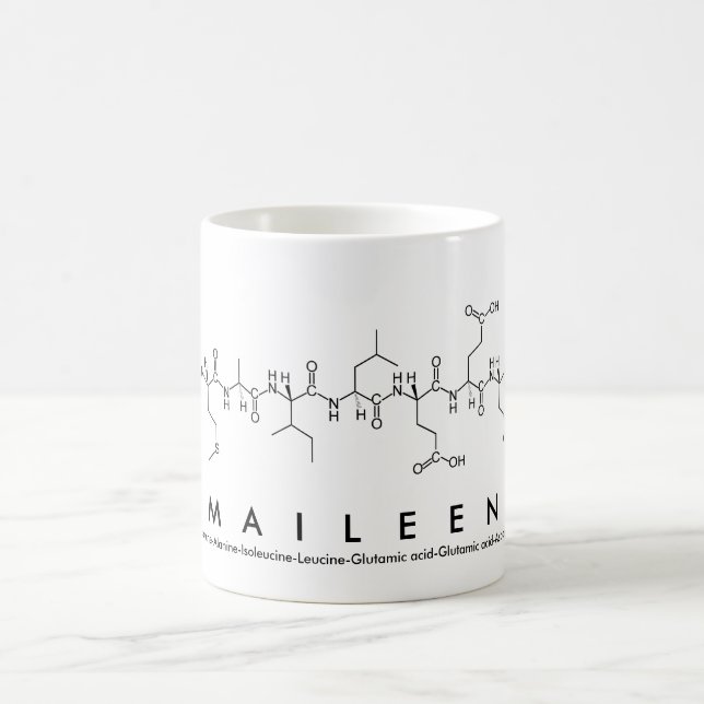 Maileen peptide name mug (Center)