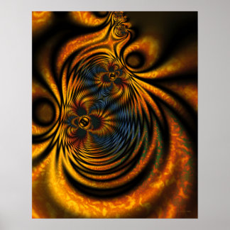 Maillie's Garden Fractal Poster