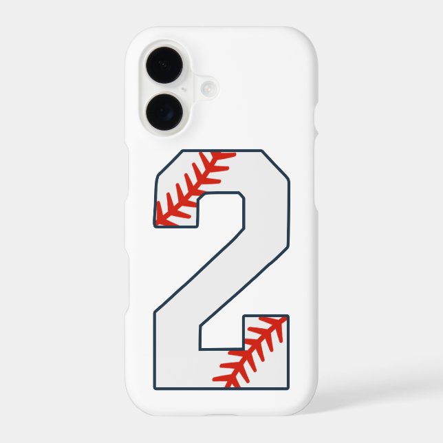 Maillot de Baseball Numéro 2 (Verso)