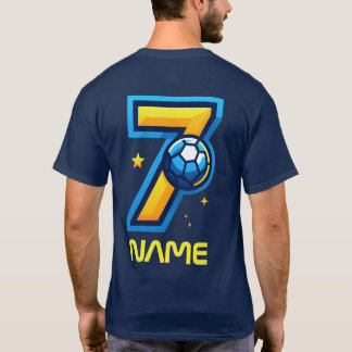 maillot de football numéro 7 T-shirt personnalisé
