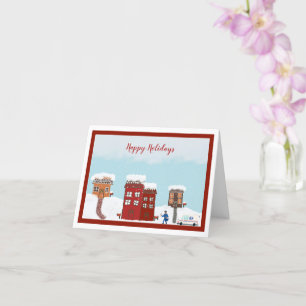 Mailman Christmas (small) Card