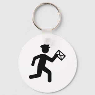 Mailman Keychain