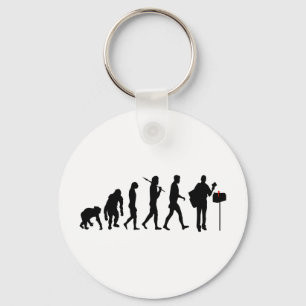 Mailman postman courier service gifts keychain