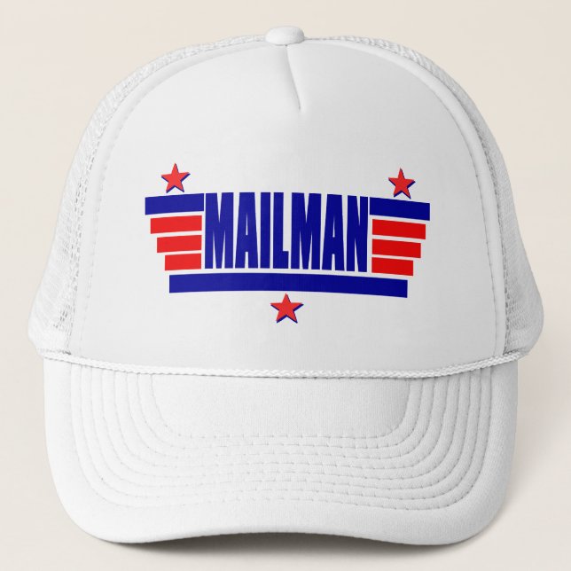 Mailman Trucker Hat (Front)