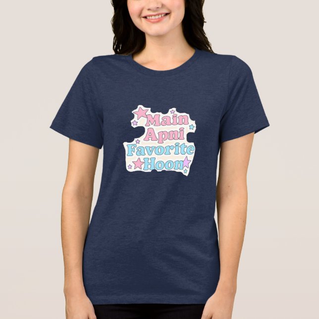 Main Apni Favourite Hoon Urdu Tee | Cute Self Love (Front)
