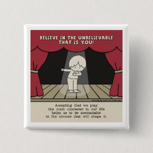 Main Character 2 Inch Square Button