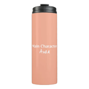 Main Character Aura Thermal Tumbler