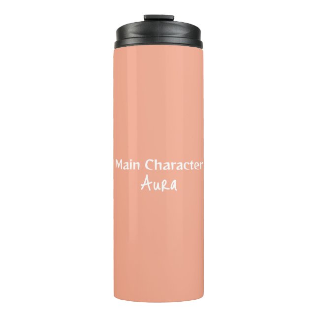 Main Character Aura Thermal Tumbler (Front)