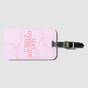 Main Character Energy Luggage Tag