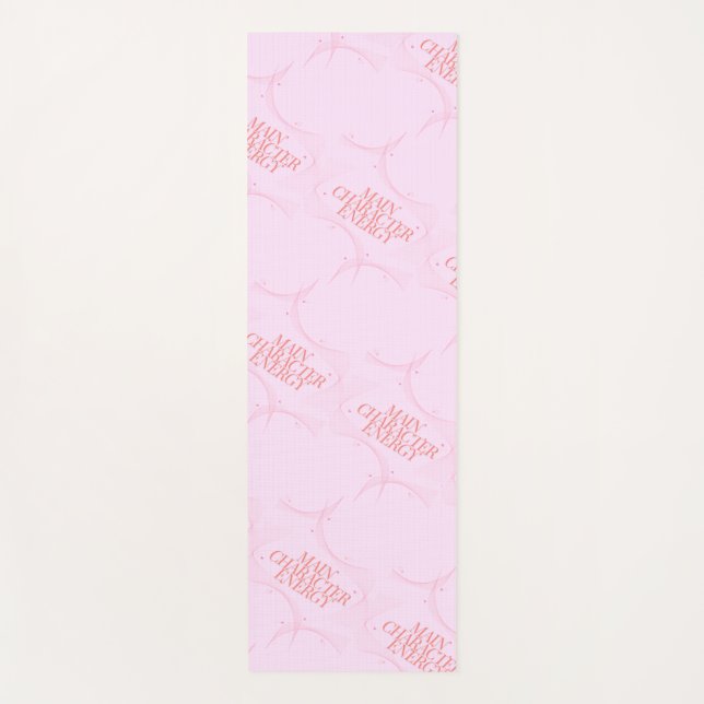 Main Character Energy Yoga Mat (Front)