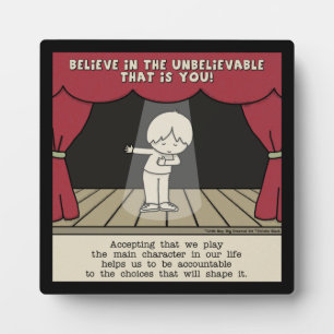 Main Character Plaque