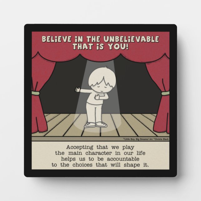 Main Character Plaque (Front)