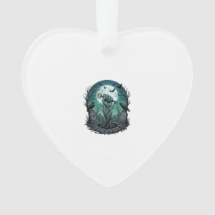 Main de zombie squelette clé tombe corbeaux Hal