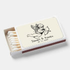 Main dessinée à la main chérub funky mariage