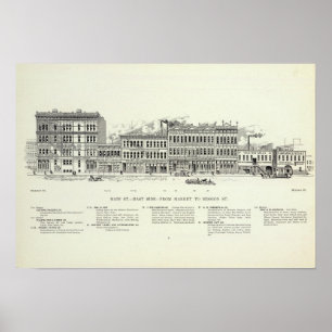 Main East side Market and Mission Poster