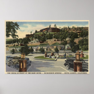 Main Hotel View at Richardson Springs Poster
