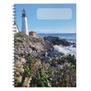 Main Lighthouse Cover 80pg Spiral journal