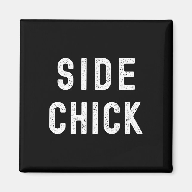 Main Man Side Chick Couples Thanksgiving Christmas Magnet (Front)